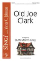 Old Joe Clark SATB choral sheet music cover